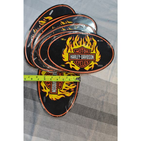 Harley-Davidson license plate, classic "Bar and Shield" logo - Picture 6 of 6